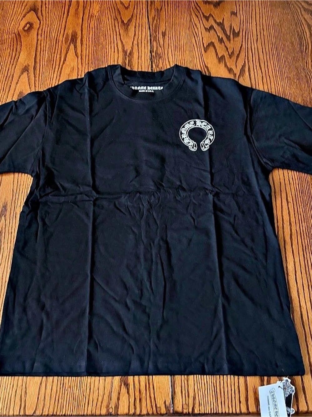 Chrome Hearts U.S.A. Horseshoe T-Shirt Black